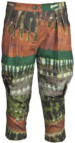 Donna Karan TRIBAL CROPPED TROUSER