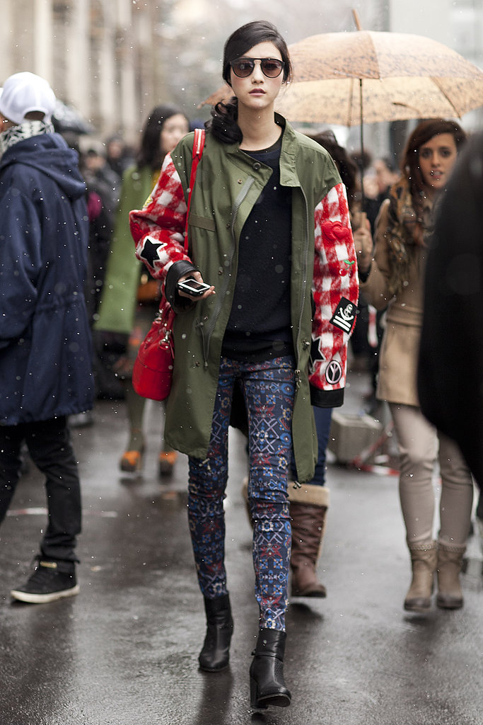 Milan Fashion Week Street Style Fall 2013 Milan Fashion Week Street Style Fall 2013