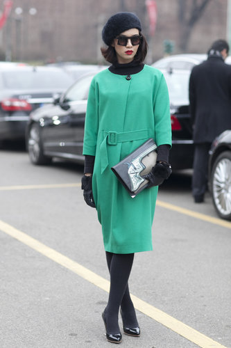 Milan Fashion Week Street Style Fall 2013 Milan Fashion Week Street Style Fall 2013