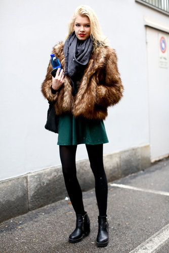 Milan Fashion Week Street Style Fall 2013 Milan Fashion Week Street Style Fall 2013