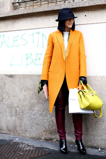 Milan Fashion Week Street Style Fall 2013