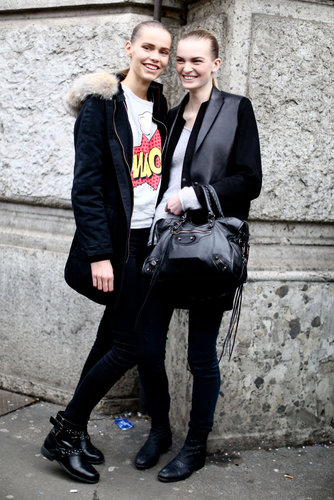 Milan Fashion Week Street Style Fall 2013 Milan Fashion Week Street Style Fall 2013