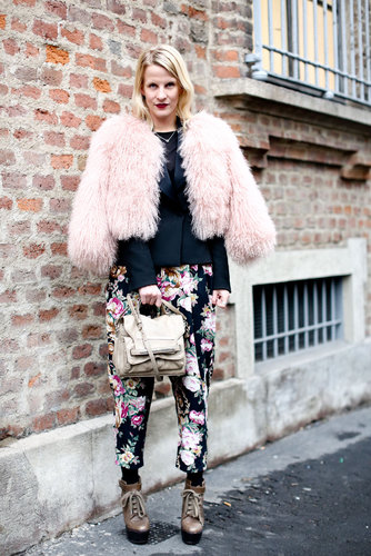 Milan Fashion Week Street Style Fall 2013 Milan Fashion Week Street Style Fall 2013