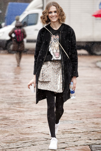Milan Fashion Week Street Style Fall 2013 Milan Fashion Week Street Style Fall 2013