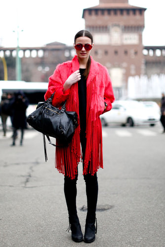 Milan Fashion Week Street Style Fall 2013 Milan Fashion Week Street Style Fall 2013
