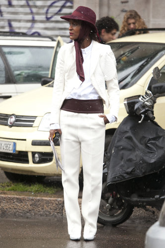 Milan Fashion Week Street Style Fall 2013 Milan Fashion Week Street Style Fall 2013