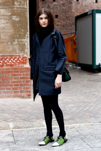 Milan Fashion Week Street Style Fall 2013 Milan Fashion Week Street Style Fall 2013