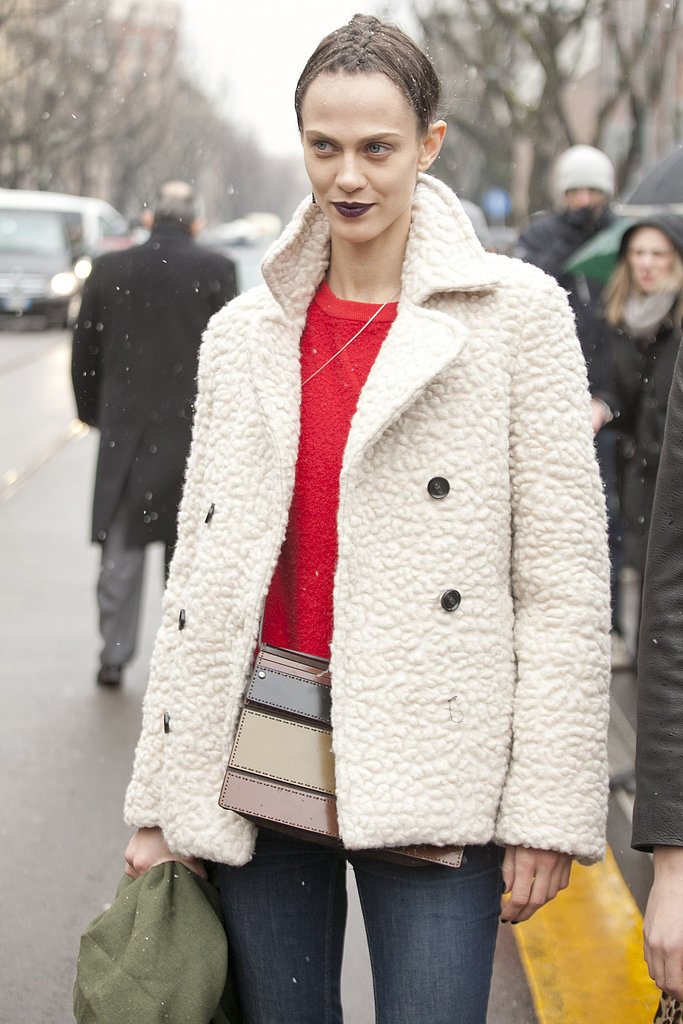 Milan Fashion Week Street Style Fall 2013 Milan Fashion Week Street Style Fall 2013