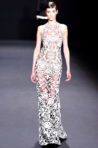 Naeem Khan Fall 2013 Look 4 Naeem Khan