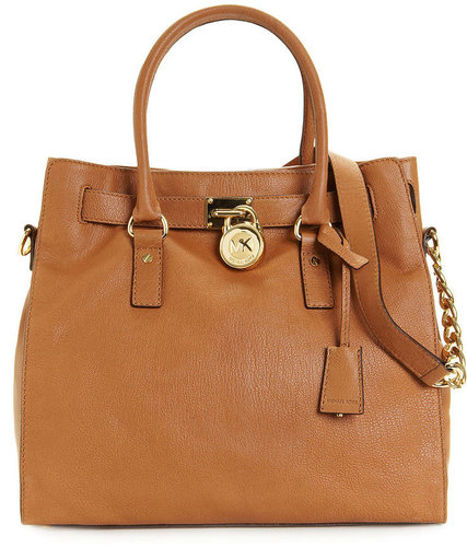 MICHAEL Michael Kors Handbag, Hamilton Tote with Gold Hardware