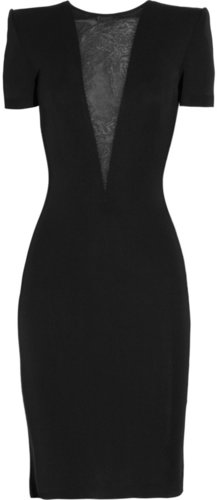 Alexander McQueen Stretch-knit dress
