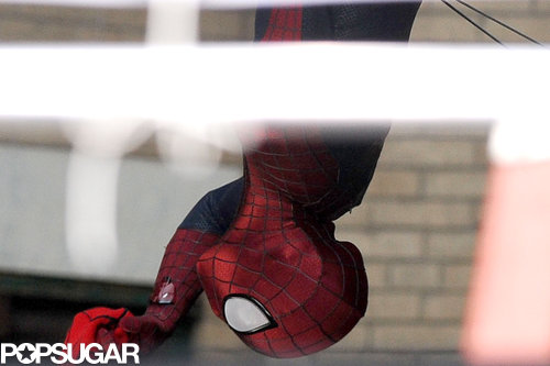 Andrew Garfield Suits Up For the Spidey Sequel With Shailene Woodley Andrew Garfield Suits Up For the Spidey Sequel With Shailene Woodley