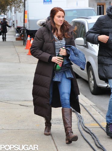 Andrew Garfield Suits Up For the Spidey Sequel With Shailene Woodley Andrew Garfield Suits Up For the Spidey Sequel With Shailene Woodley