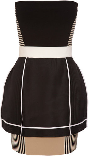 Felipe Oliviera Baptista ‘Out’ mini-dress with silk peplum