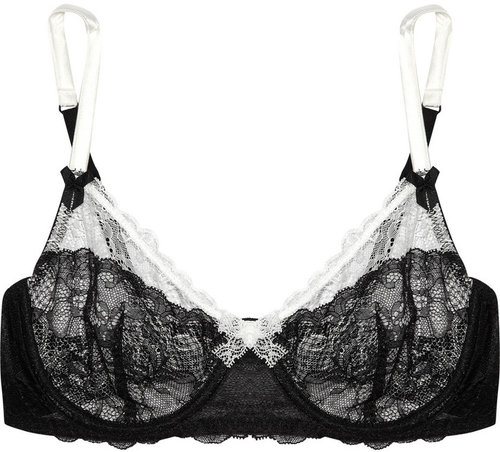 Black lace bras