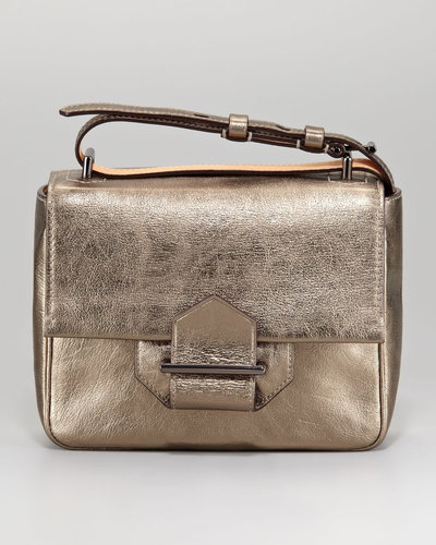 Reed Krakoff Standard Mini Shoulder Bag, Metallic Leather