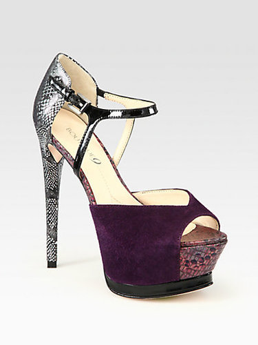 Boutique 9 Mixed-Media Platform Sandals