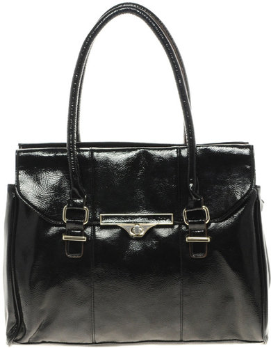 Black Structured Tote