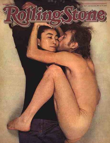John Lennon and Yoko Ono 