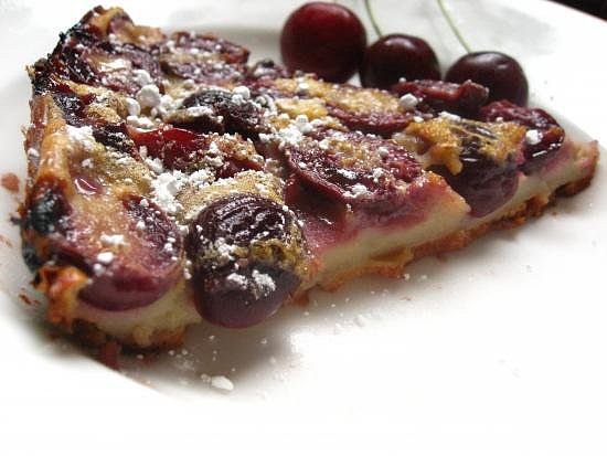 This sweet cherry clafouti recipe features a custard-style baked dessert that's served warm with powdered sugar.
This sweet cherry clafouti recipe features a custard-style baked dessert that's served warm with powdered sugar.
