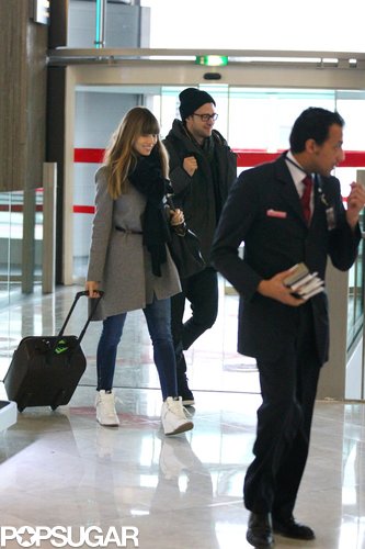 Justin and Jessica Jet Out of Paris Together Justin and Jessica Jet Out of Paris Together