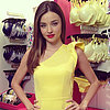 Miranda Kerr in Yellow Dress For Victoria's Secret (Video)