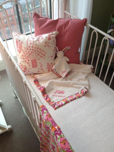 Plush Blanket in Lily Bell ($48)
Lovey Bunny in Lily Bell ($22)
Receiving Blanket in Lily Bell ($36)
Plush Blanket in Lily Bell ($48)
Lovey Bunny in Lily Bell ($22)
Receiving Blanket in Lily Bell ($36)