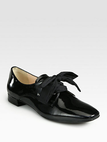 Prada Patent Leather Oxfords
