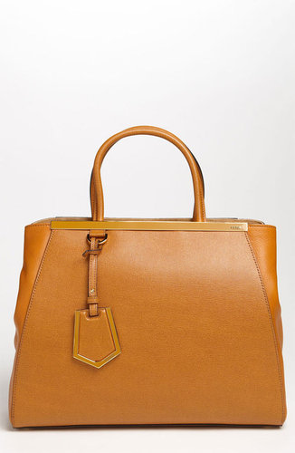 Fendi '2Jours Elite' Leather Shopper