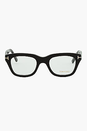 TOM FORD Black Thick Frame FT5178 Cat Eye Glasses