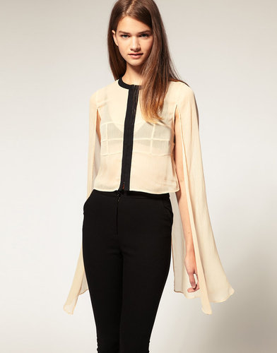 Emily B's Cape Sleeve Top