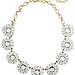 Crystal circle necklace