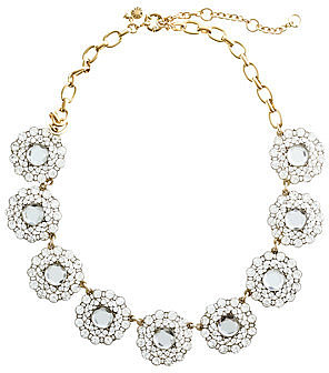 Crystal circle necklace