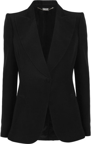 Alexander McQueen Crepe blazer