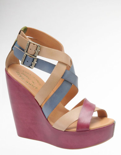 KORKEASE Hailey Leather Wedge Sandals