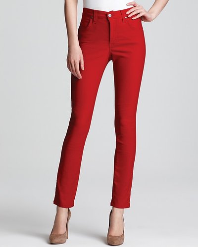 Red Skinny Pants
