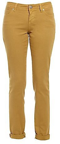 32in Mustard Straight Leg Jeans