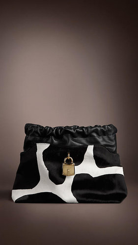 The Little Crush in Animal Print Calfskin