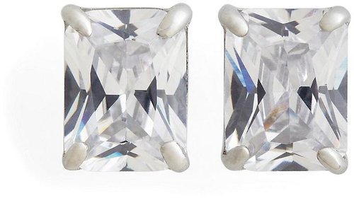 Pierced Square Stud Earrings