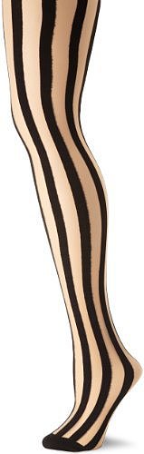Leg Avenue Women's Sheer Vertical Stripe Pantyhose