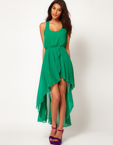 Love Chiffon Wrap Hi Lo Dress