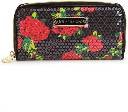 Betsey Johnson Handbag, Zip Around Wallet