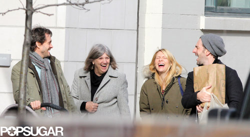 Claire Danes and Hugh Dancy Take Cyrus For a Stroll in Toronto Claire Danes and Hugh Dancy Take Cyrus For a Stroll in Toronto