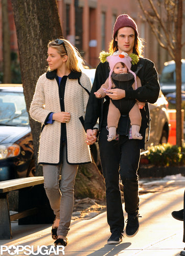 Tom Sturridge is now surrounded by two girls, Sienna Miller and their daughter, Marlowe, who was born in July 2012.
Tom Sturridge is now surrounded by two girls, Sienna Miller and their daughter, Marlowe, who was born in July 2012.
