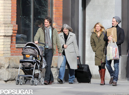 Claire Danes and Hugh Dancy Take Cyrus For a Stroll in Toronto Claire Danes and Hugh Dancy Take Cyrus For a Stroll in Toronto