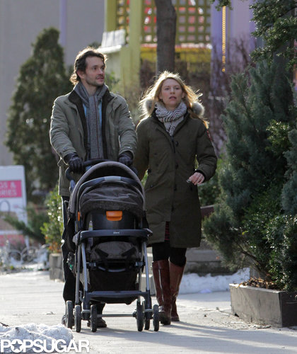 Claire Danes and Hugh Dancy Take Cyrus For a Stroll in Toronto Claire Danes and Hugh Dancy Take Cyrus For a Stroll in Toronto