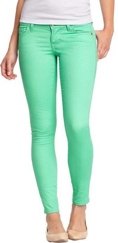 Women's The Rockstar Micro-Dot Skinny Jeans