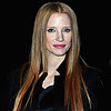 Jessica Chastain at Givenchy With Straight Hair
