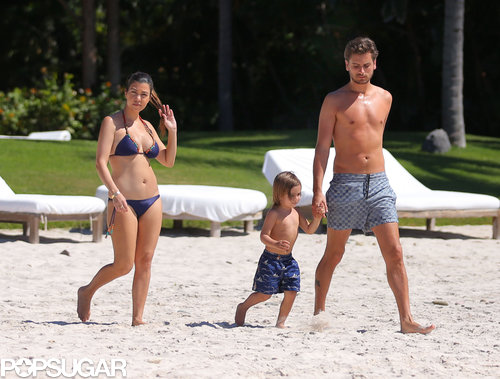 Kourtney Kardashian Shows Her Bikini Body in Skimpy Suits During a Family Getaway Kourtney Kardashian Shows Her Bikini Body in Skimpy Suits During a Family Getaway