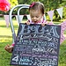 Custom First Birthday Poster